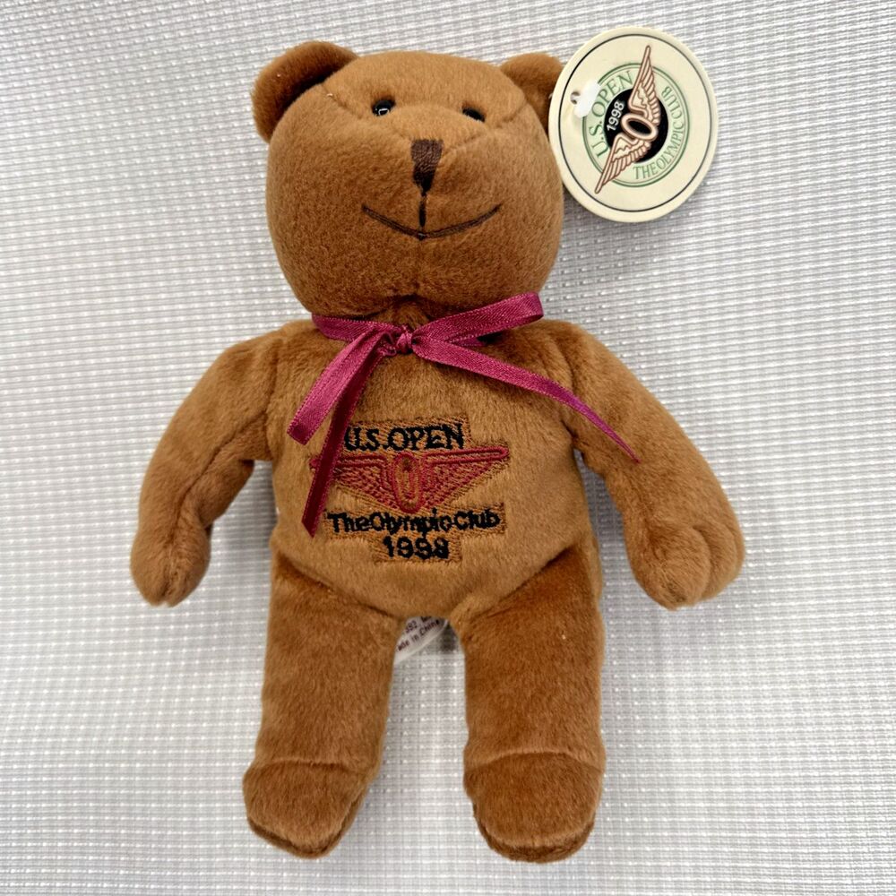 U.S. Open 1998 The Olympic Club - Bear Beanbag Plush